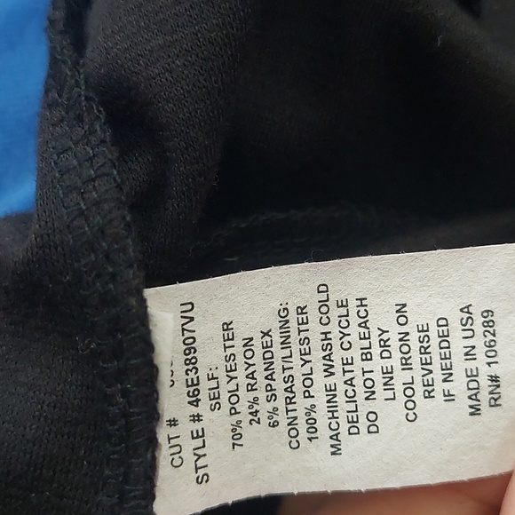 NWT‎ Trixxi bodycon dress size 1x black - Picture 10 of 10